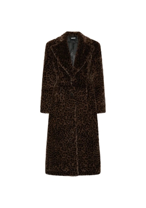 ROTATE BIRGER CHRISTENSEN faux-fur coat - Brown