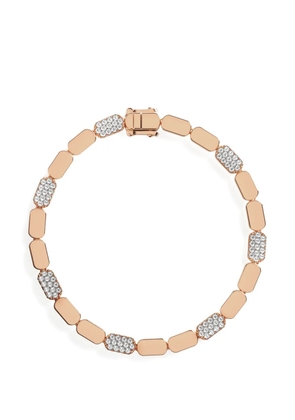 APM Monaco Dainty crystal-embellished bracelet - Gold