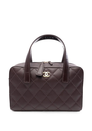 CHANEL Pre-Owned 2003-2004 mini Wild Stitch handbag - Red