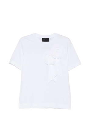 Simone Rocha Ribbon Rosette Boy short-sleeve T-shirt - White