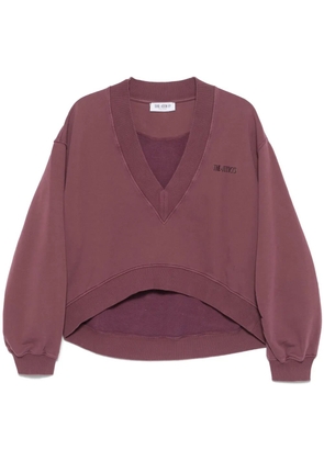The Attico logo-embroidered sweatshirt