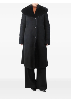Fratelli Rossetti buttoned coat - Black