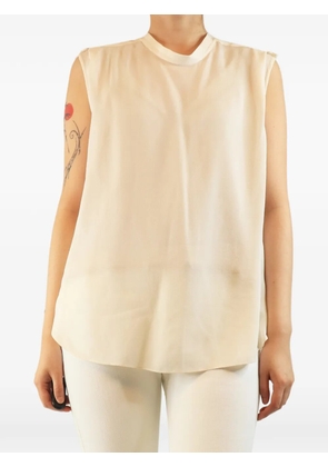 3.1 Phillip Lim sleeveless silk blouse - Neutrals