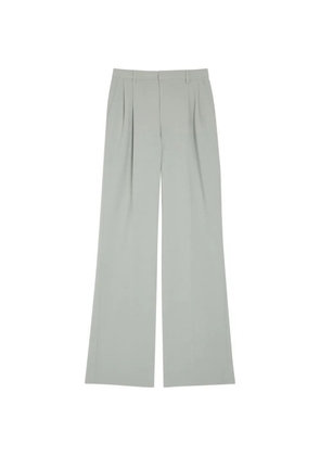 Huishan Zhang pleated wide-leg trousers - Grey