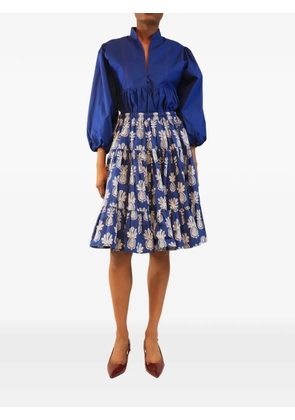 La DoubleJ Quintana floral skirt set - Blue