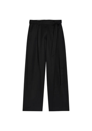 Simone Rocha belted pleated trousers - Black