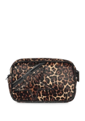 Golden Goose mini Star leopard-print shoulder bag - Neutrals