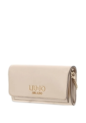 LIU JO chain wallet - Neutrals