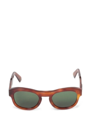 Borsalino Ingrid round-frame sunglasses - Brown