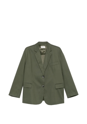 VICOLO single-breasted notched-lapel blazer - Green