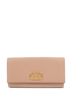 Valentino Garavani Pre-Owned VLogo Signature wallet - Neutrals