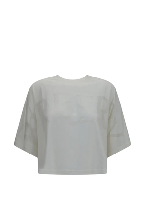 Burberry logo-print short-sleeve T-shirt - White
