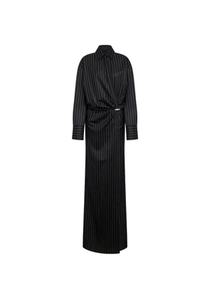 DONDUP long-sleeves maxi dress - Black