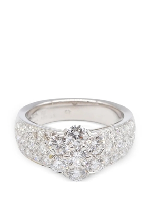 Van Cleef & Arpels Pre-Owned Fleurette diamond ring - Silver