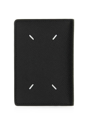 Maison Margiela Four Stitches leather cardholder - Black
