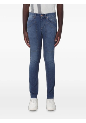 JECKERSON panelled-design jeans - Blue