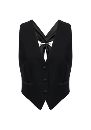 DONDUP buttoned waistcoat - Black