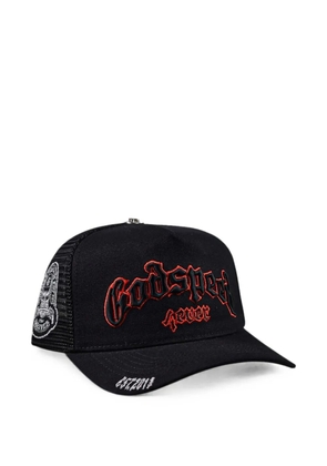 GODSPEED Forever mesh-panel trucker hat - Black