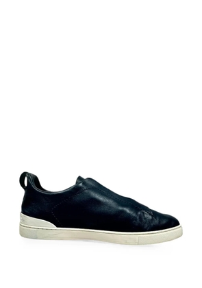 Ermenegildo Zegna Vintage Triple Stitch sneakers - Blue