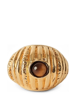Paola Sighinolfi Reef tiger eye ring - Gold