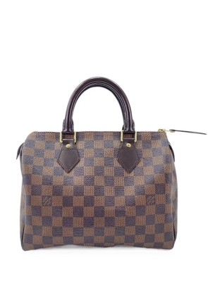 Louis Vuitton Pre-Owned 2007 25 Speedy Damier Ebène handbag - Brown