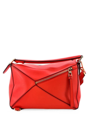 Loewe Pre-Owned Puzzle Bag Leather Small satchel - Red