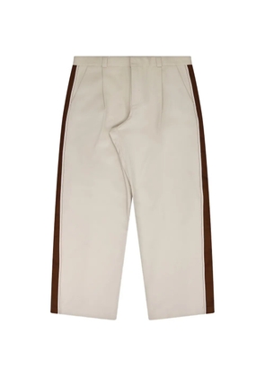 Ahluwalia Jak side-stripe trousers - Neutrals