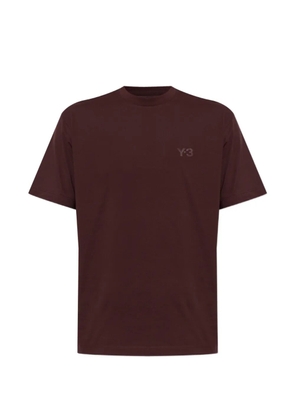 Y-3 logo-print T-shirt - Red