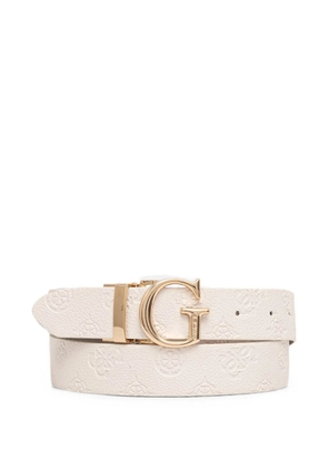 GUESS USA James 4G-logo belt - Neutrals