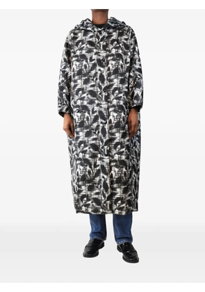 Prada Pre-Owned Re-Nylon printed raincoat - White