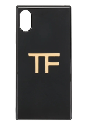 TOM FORD logo iPhone X case - Black