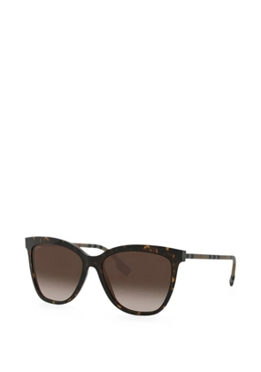 Burberry tortoiseshell-effect sunglasses - Brown