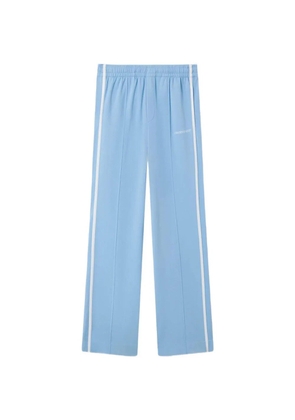 Casablanca logo-embroidered side-stripe track pants - Blue