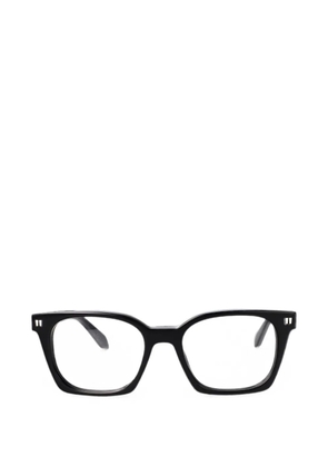 Off-White Eyewear logo-detail glasses - Black