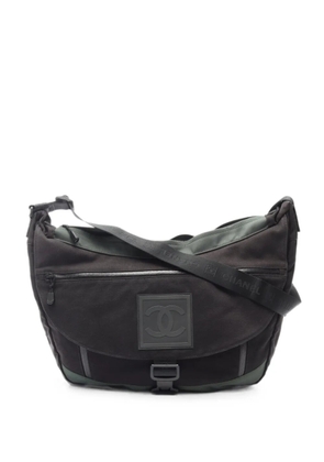 CHANEL Pre-Owned 2003-2004 Coco Mark Sports Line messenger bag - Black