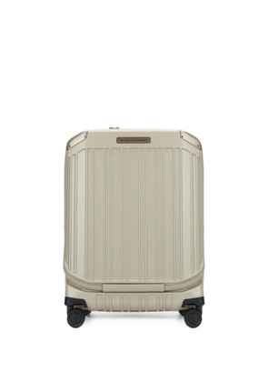 PIQUADRO ridged cabin suitcase - Neutrals
