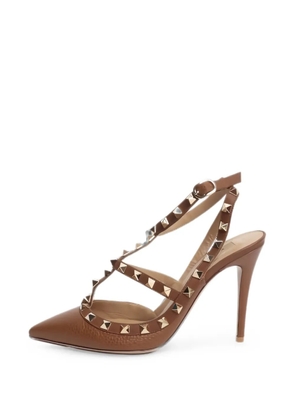 Valentino Garavani Pre-Owned Rockstud pumps - Brown