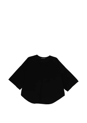 Y's jersey hooked blouse - Black