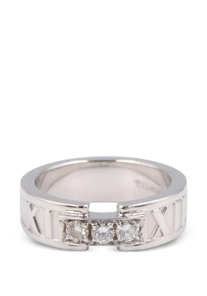 Tiffany & Co. Pre-Owned 2010s Atlas diamond ring - Silver