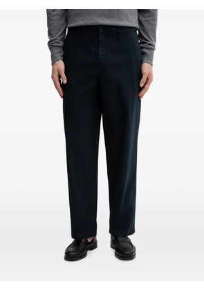 rag & bone logo-embroidered chino pants - Blue