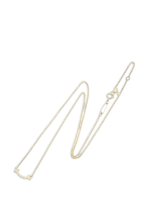 Tiffany & Co Eyewear 2010s T-smile diamond necklace - Gold