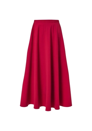 Carolina Herrera half-circle midi skirt - Red