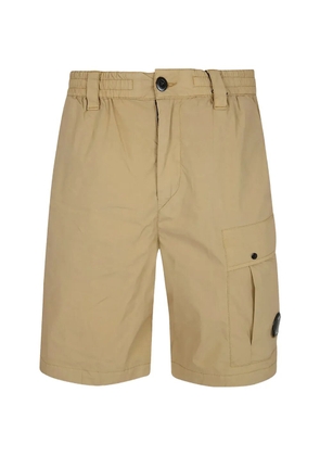 C.P. Company 50 Fili Lens cargo shorts - Neutrals