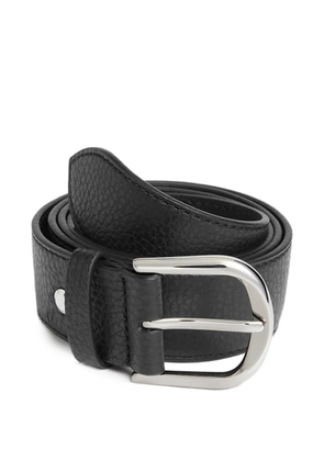 Coccinelle Erika pebbled leather belt - Black