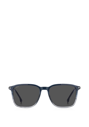 BOSS rectangular-frame sunglasses - Blue