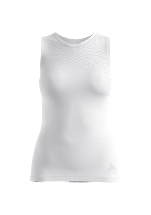 ODLO logo-print tank top - White