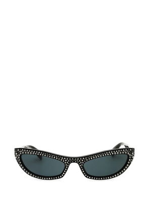 Marc Jacobs crystal-embellished cat-eye sunglasses - Black