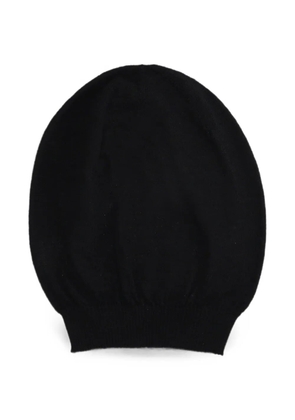 Rick Owens oval-shape beanie hat - Black