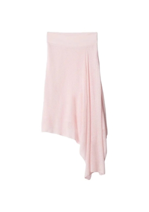 Jacquemus La Jupe Voilier asymmetric draped midi skirt - Pink