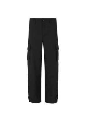 Marni buttoned-cuff cargo pants - Black
